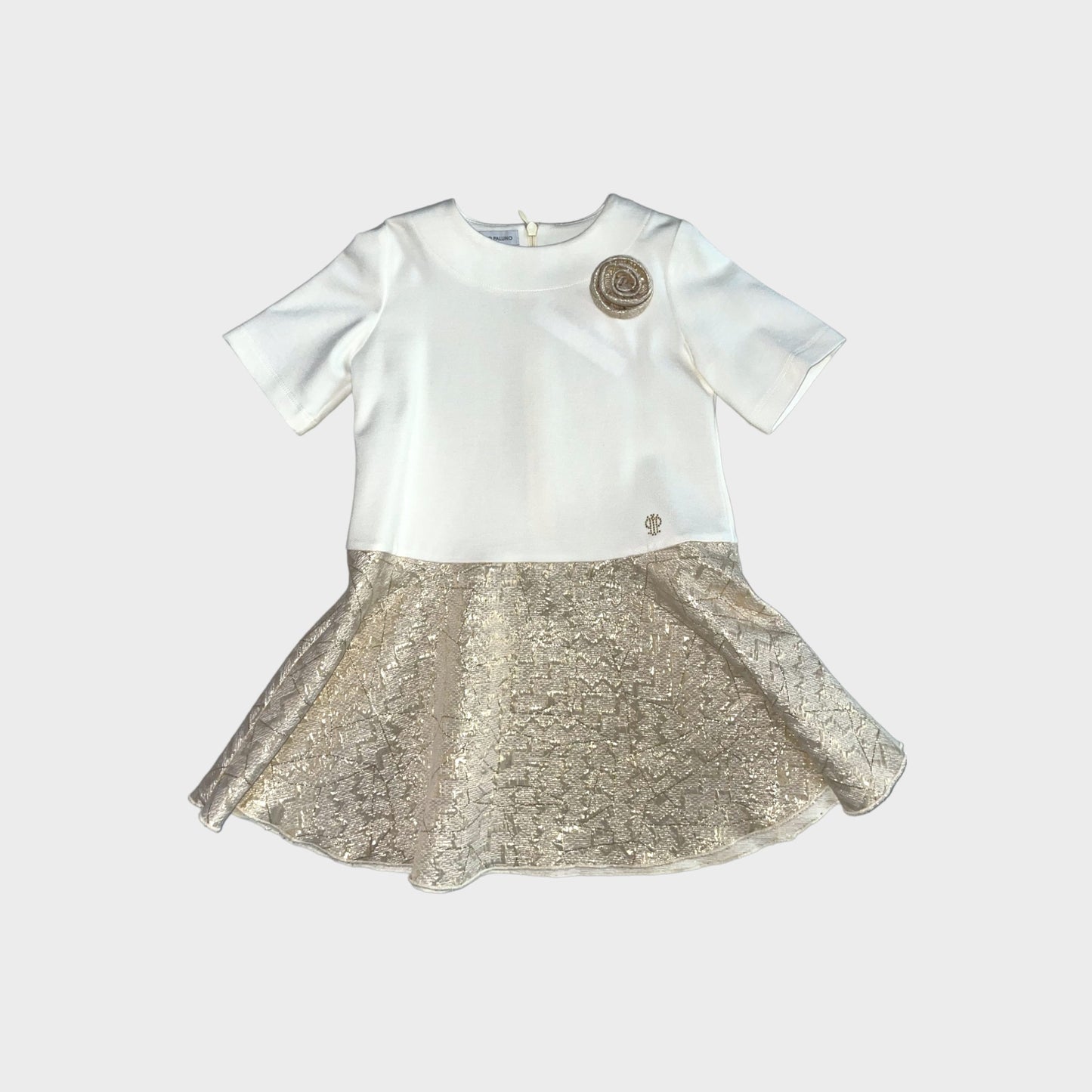 Vestito mezzamanica - bianco - 2