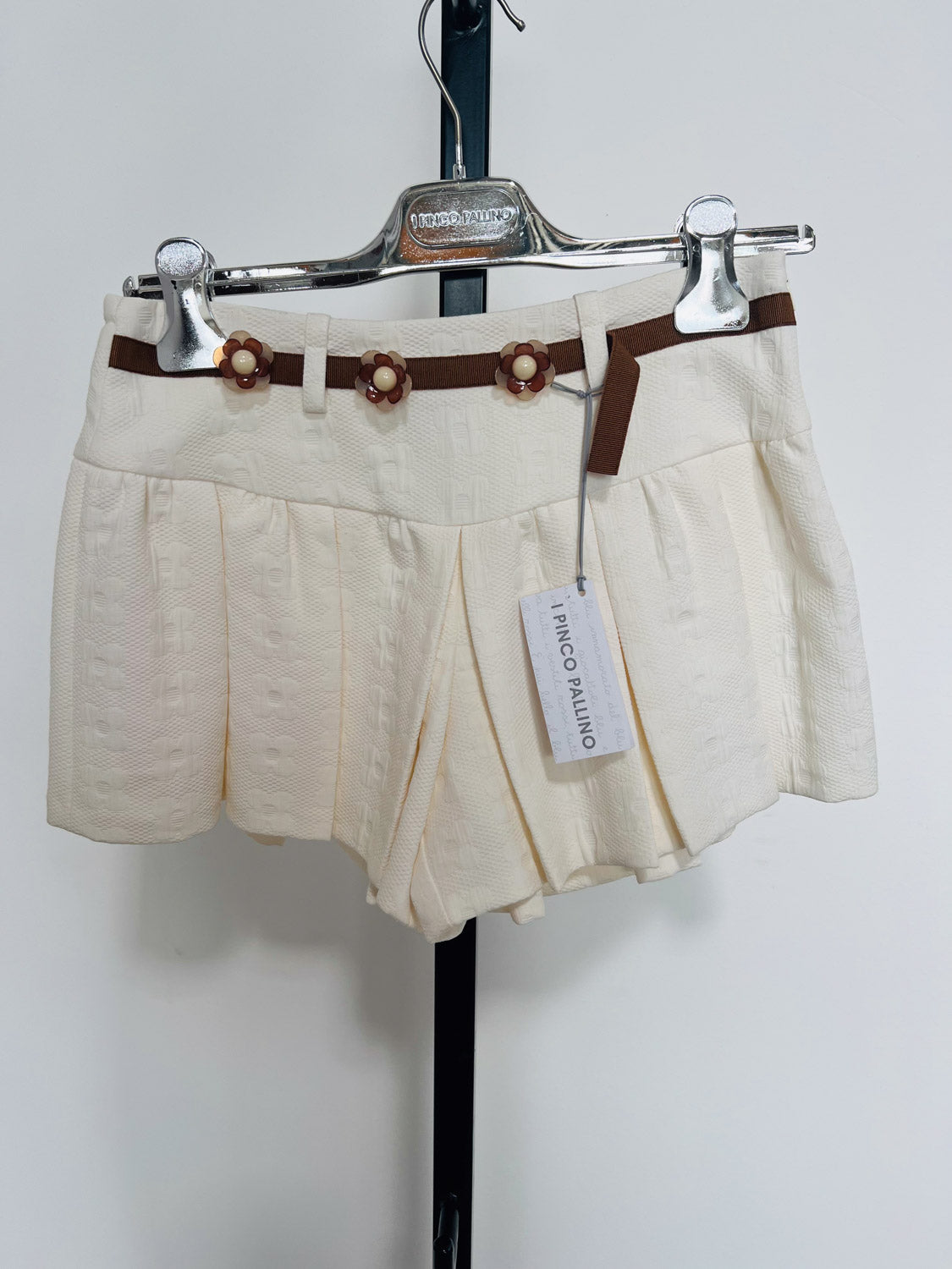 Pantalone corto - panna - 2